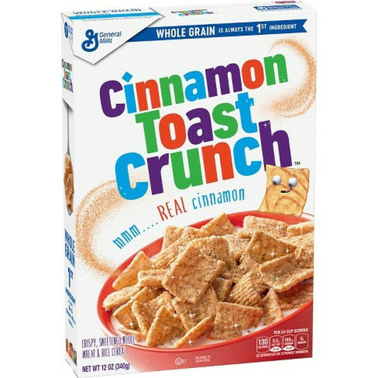 CINNAMON TOAST CRUNCH CEREAL 340g - USA Sweets