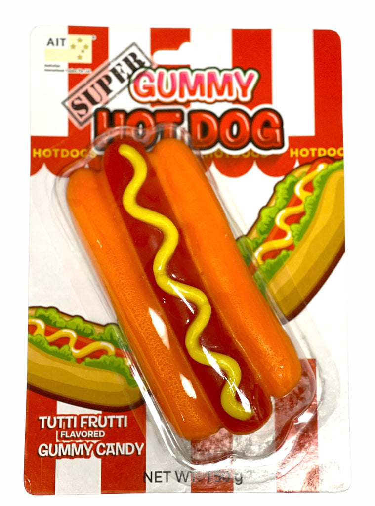 Super Gummy Giant Hot Dog 150G
