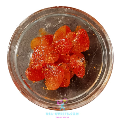 DIY Chamoy & Tajin Sour Peach Hearts Pack