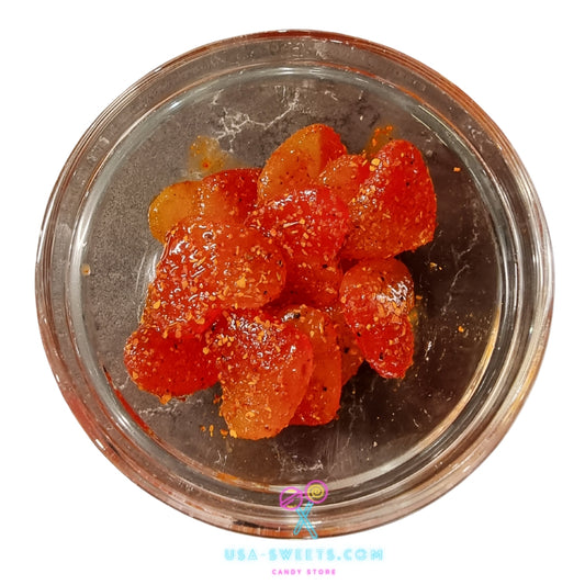 DIY Chamoy & Tajin Sour Peach Hearts Pack