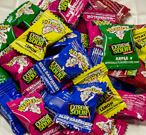 Warheads Extreme Sour Hard Candy 10pcs