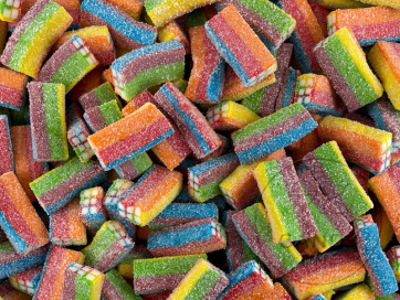 Rainbow Sour Bricks- Damel 200g