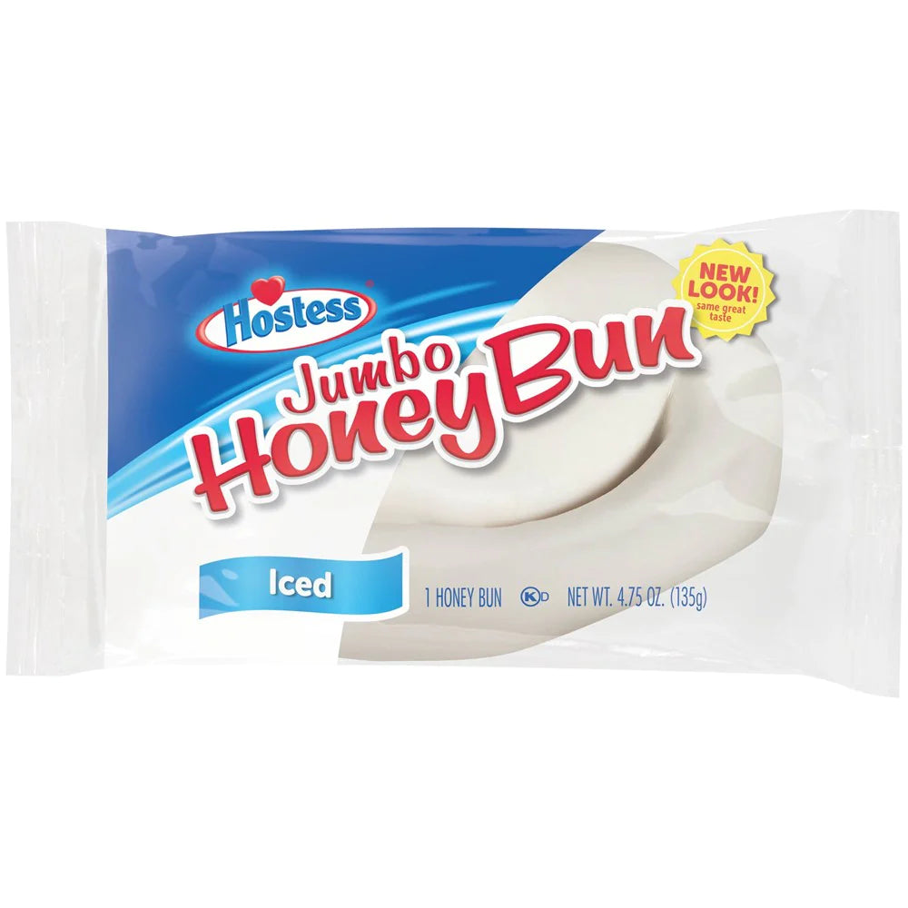 Hostess Jumbo Iced Honey Bun 135g