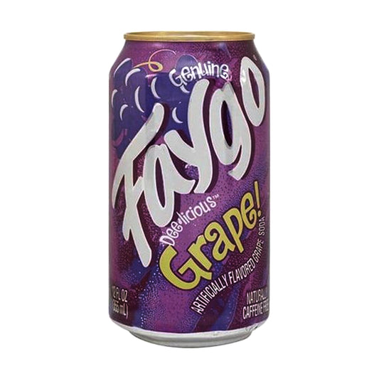 Faygo Grape Soft Drink Soda 355Ml Can
