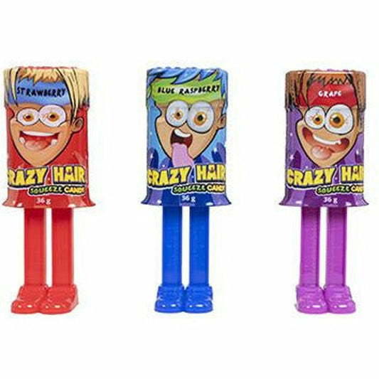 Crazy Hair Squeeze Candy