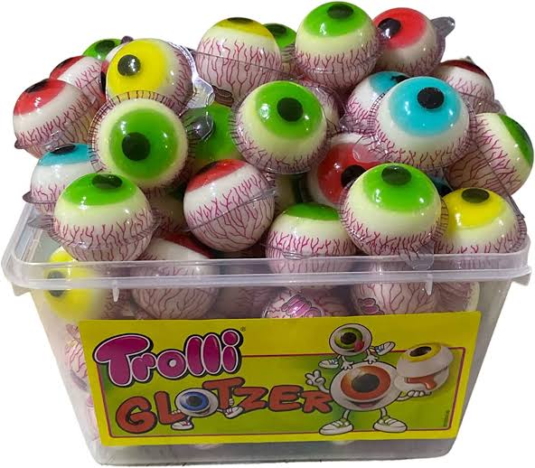 Trolli Glotzer Gummy Pop Eye 1 Ball