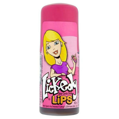 Lickedy Lips Sour Liquid Candy - Blue