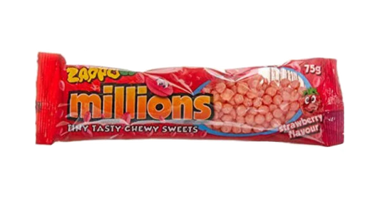Zappo Millions Red Strawberry 75G