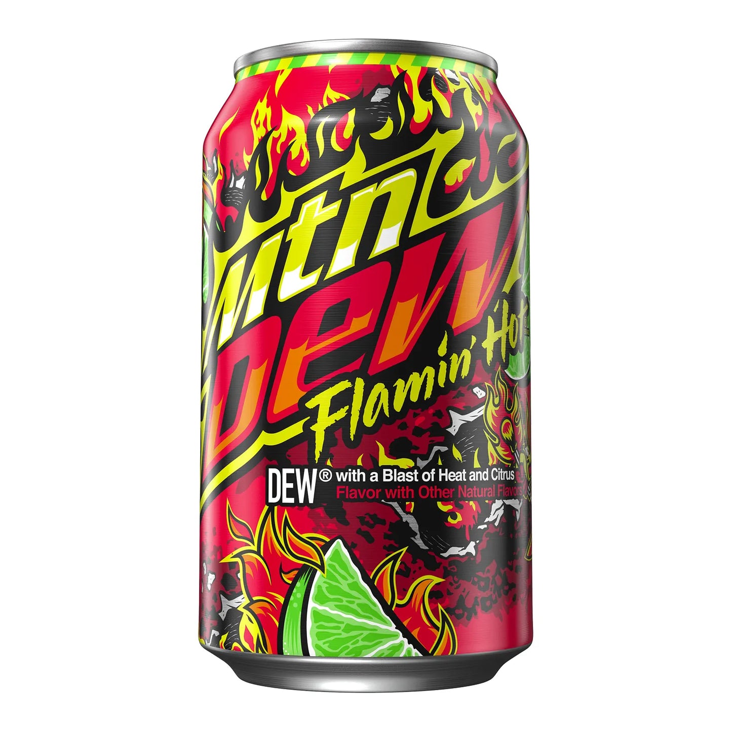 Mountain Dew Flamin Hot 355Ml Can