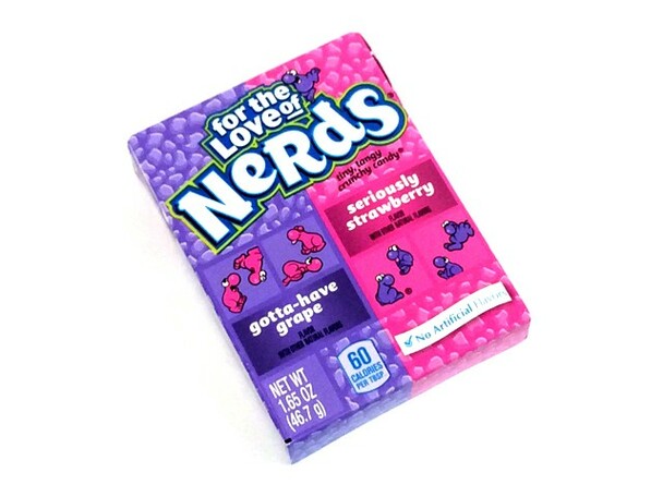 Wonka US Nerds Strawberry & Grape 47g