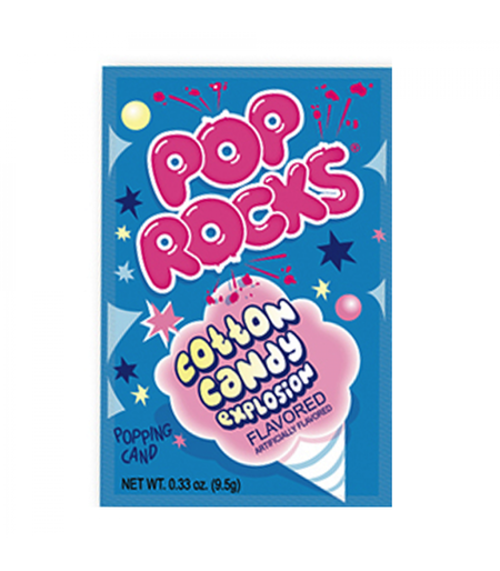 Pop Rocks Cotton Candy 9.5G