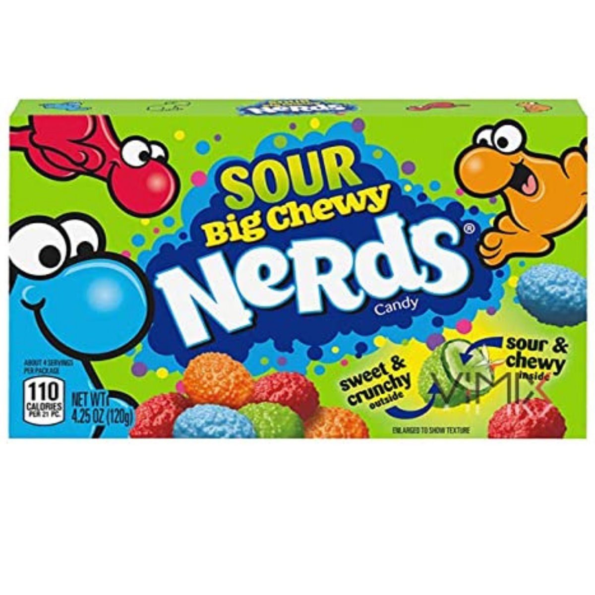 Nerds Big Sour Chewy Theatre Box 120g
