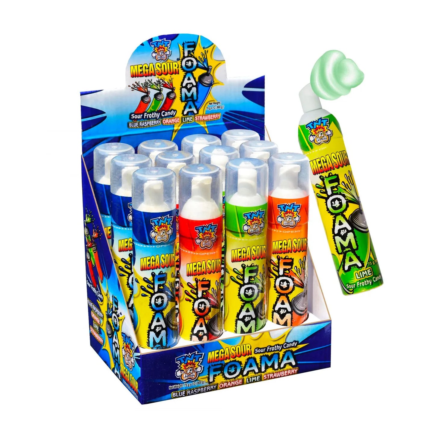 TNT Mega Sour Foam Spray