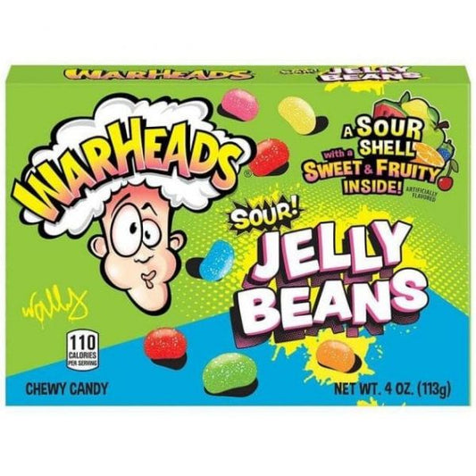 Warheads Sour Jelly Beans Theatre Box 113G