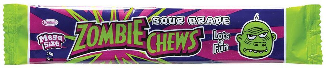 Zombie Chew Sour Grape 28G